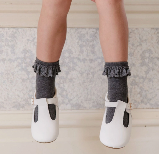 Midnight Lace Midi Sock 3-pack - Magpies Paducah