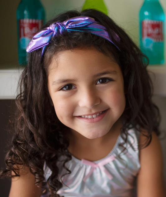 Midnight Metallic Headband - Magpies Paducah