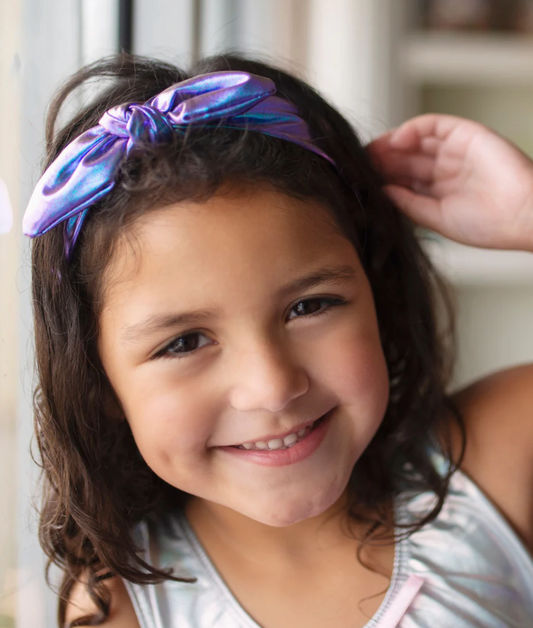 Midnight Metallic Headband - Magpies Paducah