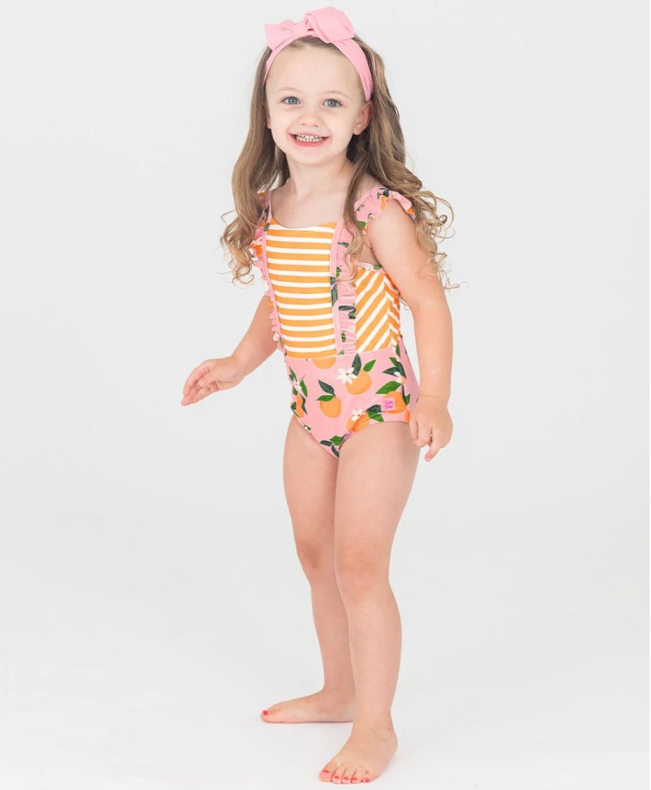 Orange You the Sweetest One-Piece - Magpies Paducah