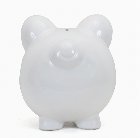 Big Ear Pig, White - Magpies Paducah