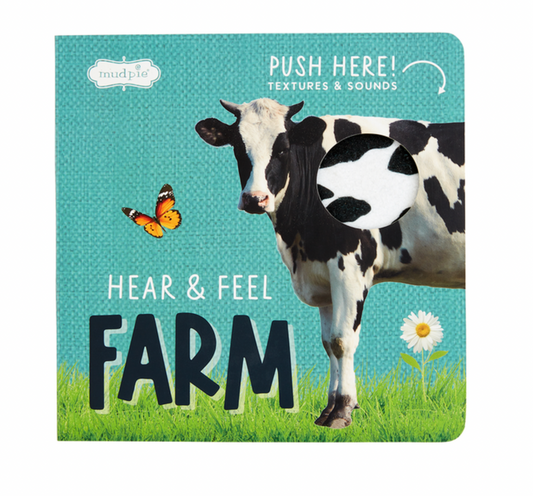 Hear & Feel Board Book, Farm - Magpies Paducah