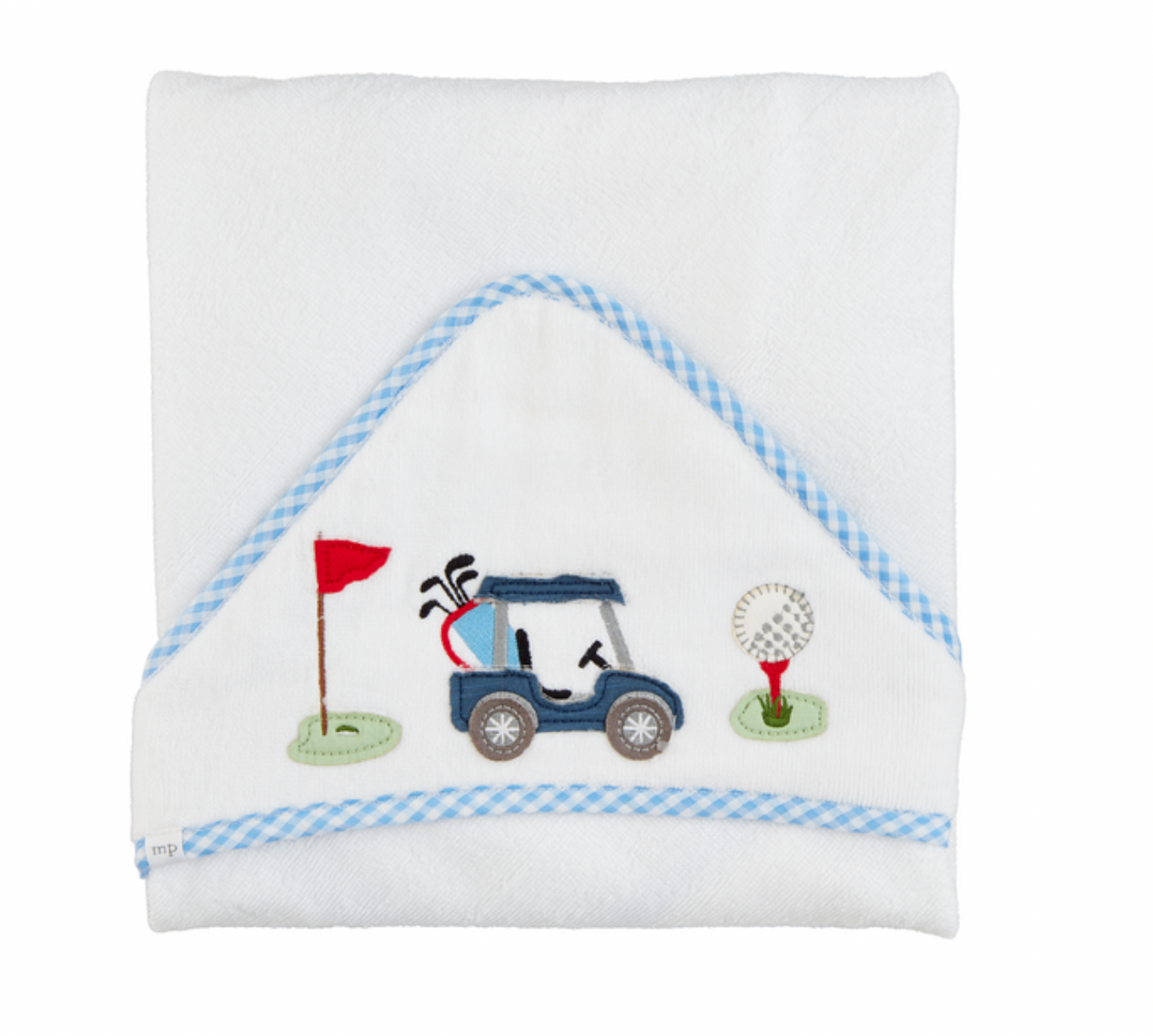 Hooded Towel, Blue Golf - Magpies Paducah