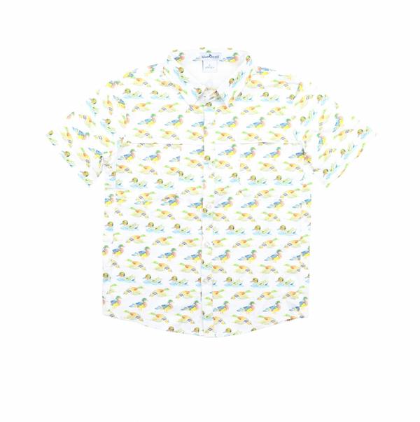 Short Sleeve Shirt, Ducks - Magpies Paducah