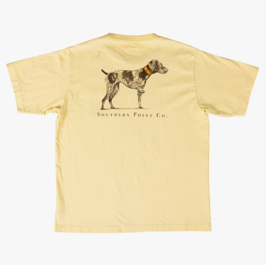 Southern Point Co. Greyson Detail Yellow Tee - Magpies Paducah