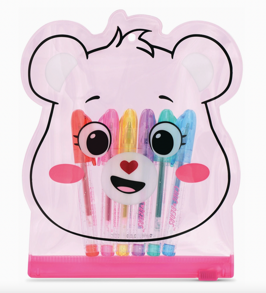 Cheer Bear Mini Gel Pen Set - Magpies Paducah