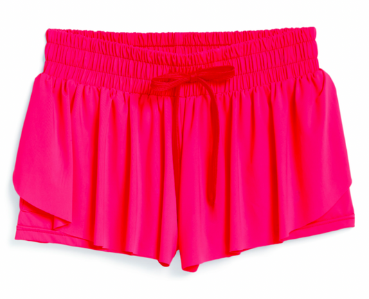 Women's Fly Away Shorts, Barbie Pink - Magpies Paducah