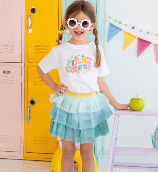 Aqua Petal Tutu - Magpies Paducah