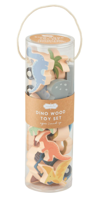 Wooden Toy Set, Dino