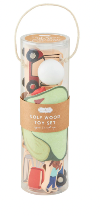 Wooden Toy Set, Golf - Magpies Paducah