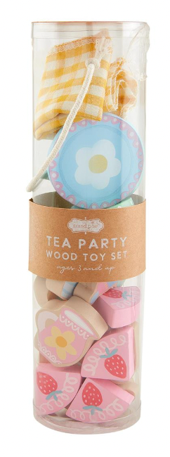 Wooden Toy Set, Tea Party