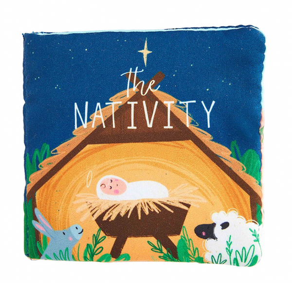 Nativity Book & Singing Baby Jesus Set