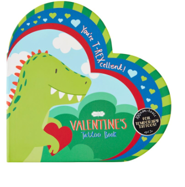 Valentines Tattoo Book, Dino - Magpies Paducah