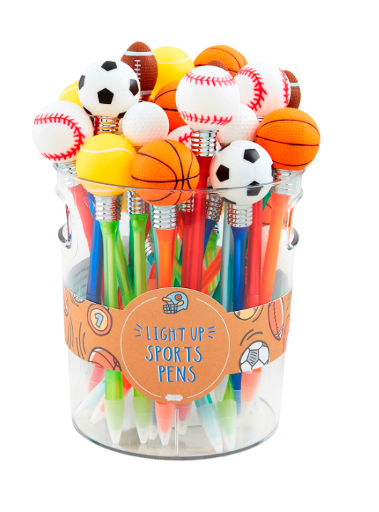 Sports Light-Up Pens, Assorted - Magpies Paducah