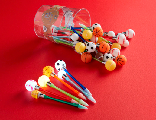 Sports Light-Up Pens, Assorted