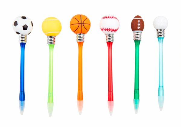 Sports Light-Up Pens, Assorted