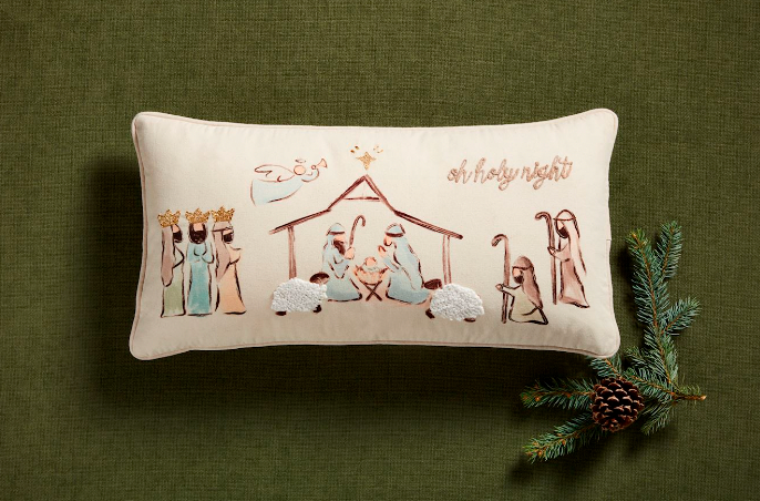 Nativity Pillow