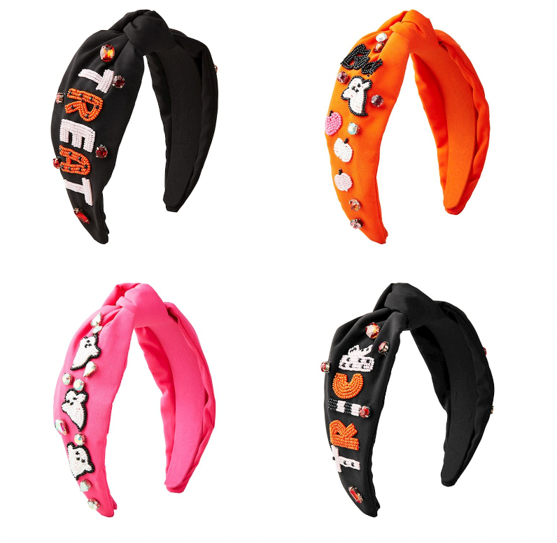 Halloween Knotted Headband, Assorted