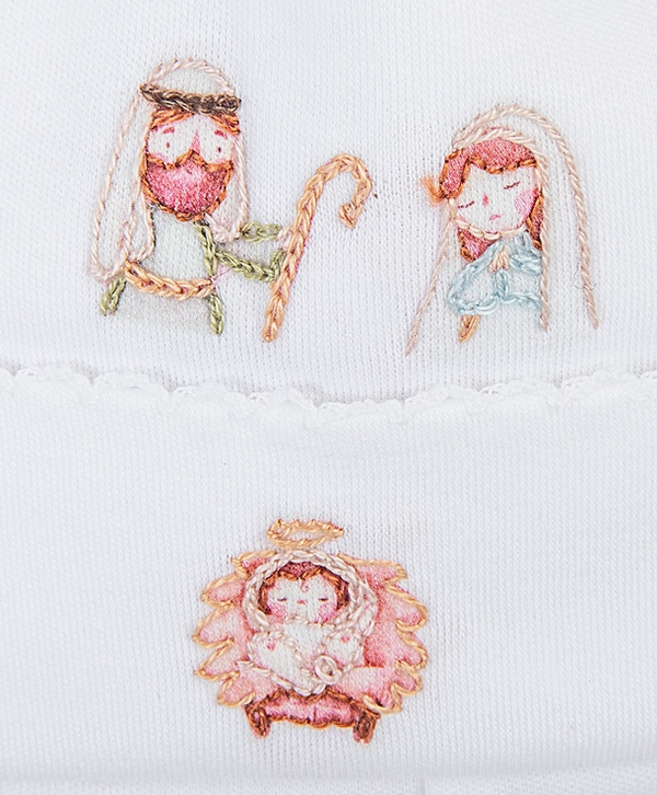 A Child is Born Embroidered Hat