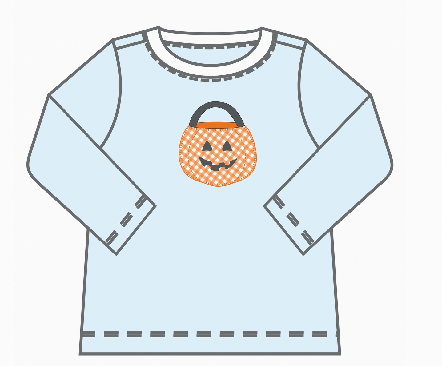 Trick or Treat LS Toddler Tee