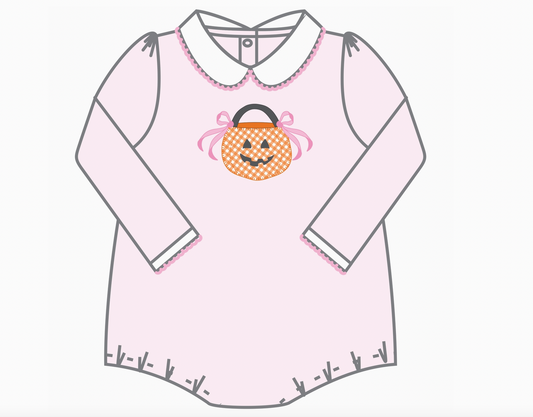 Trick or Treat Collared Bubble, Pink