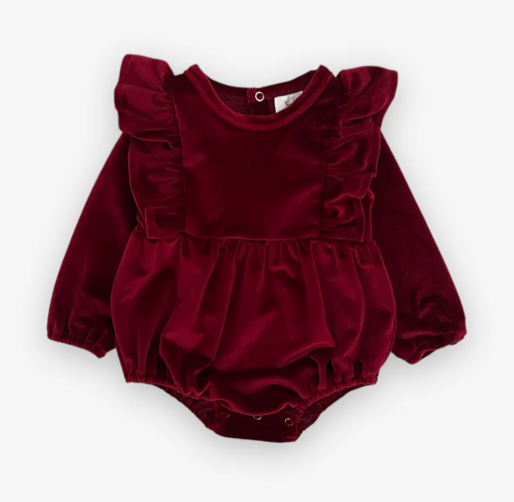 Vivian Bubble, Cranberry Velvet