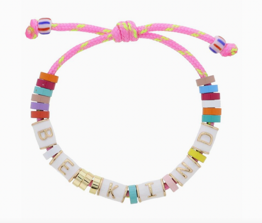 Be Kind Adjustable Bracelet - Magpies Paducah