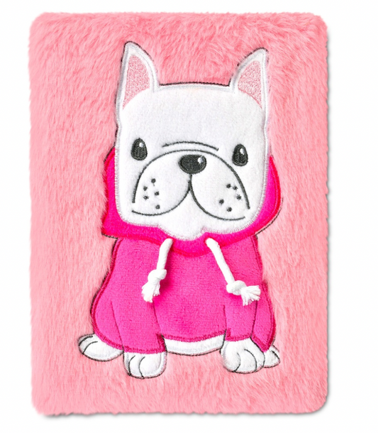 Iscream Furry Frenchie Journal