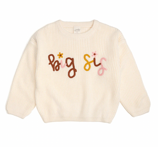 Big Sis Yarn Knit Sweater - Magpies Paducah