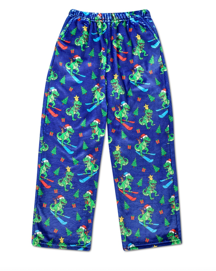 Roaring Dinos Plush Pants