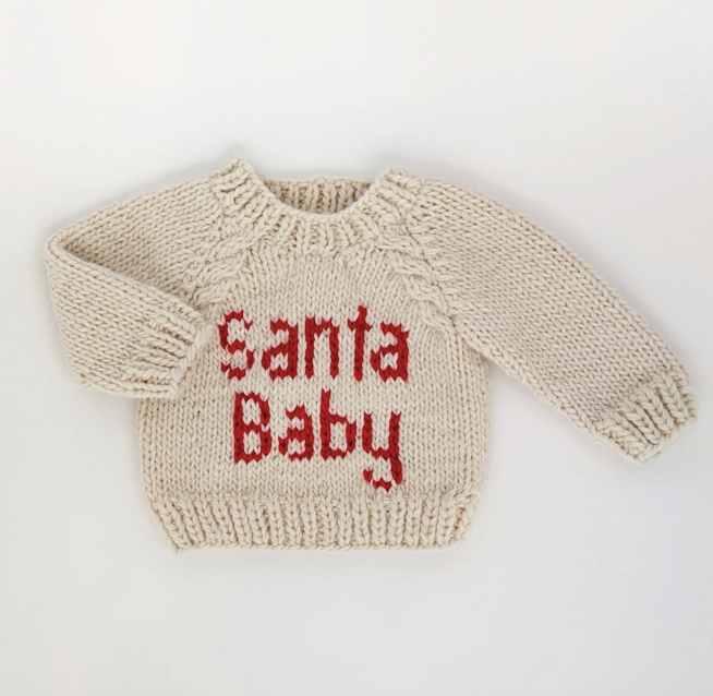 Santa Baby Crew Neck Sweater