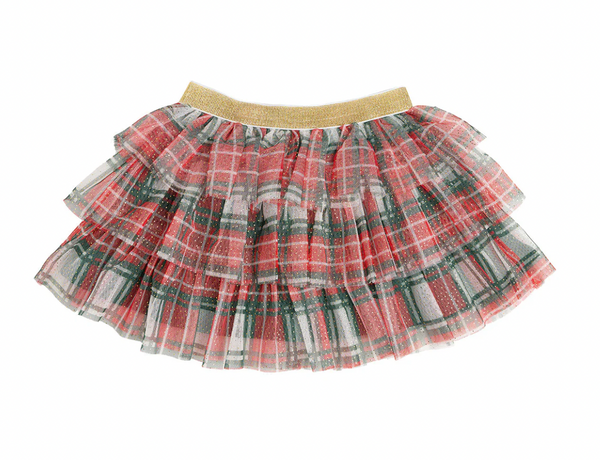 Christmas Plaid Tutu | 6-8y