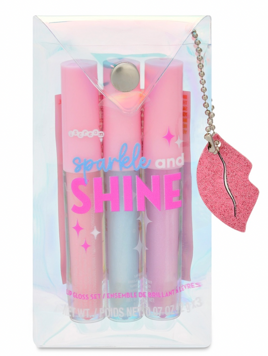 Sparkle and Shine Lip Gloss Set - Magpies Paducah