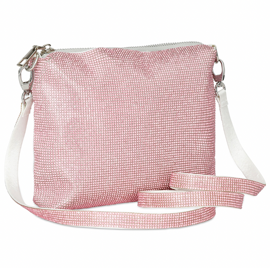 Rose Crystal Cross Body Bag