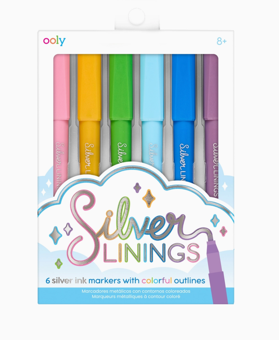 Colorful Outline Markers Set