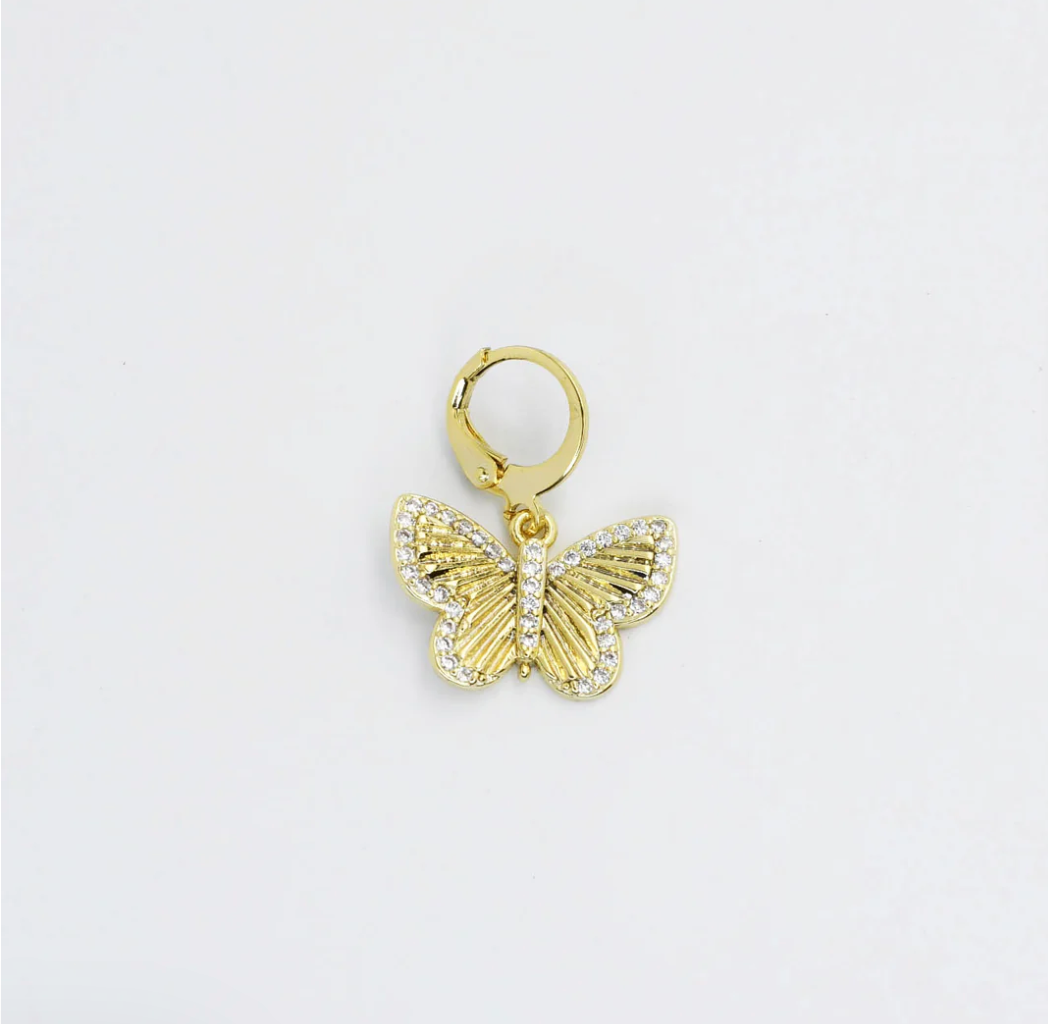 Gold Butterfly Charm