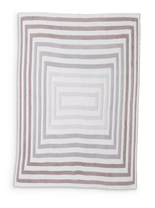 Cozychic Prismatic Throw Blanket, Taupe - Magpies Paducah