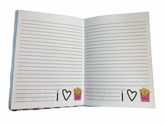 I Love Fries Notebook - Magpies Paducah