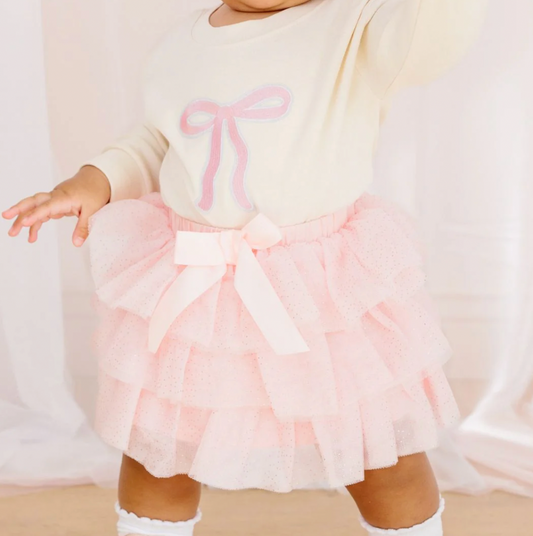 Ballet Bow Tiered Tutu