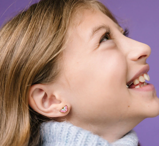 Silver Butterfly Stud Earrings - Magpies Paducah