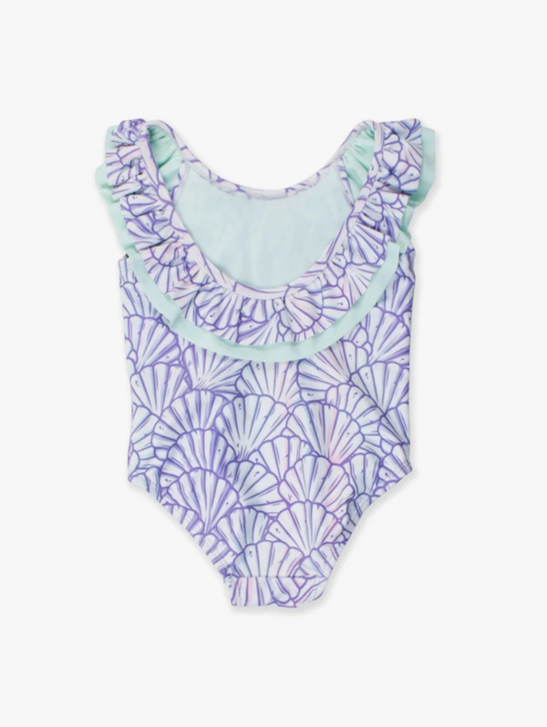 Magical Mermaid Scoopback Ruffle One Piece