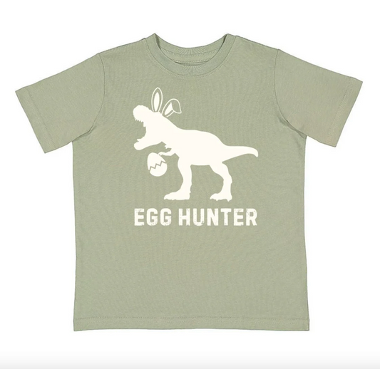 Egg Hunter Easter Short Sleeve T-Shirt - Magpies Paducah