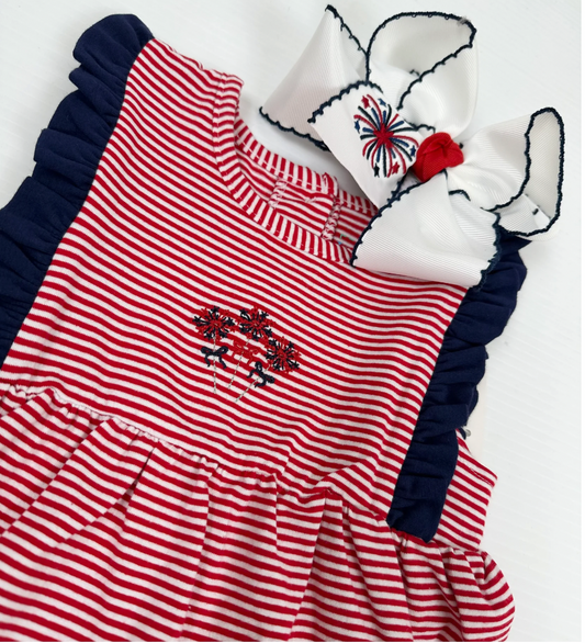 Patriotic Flutter Short Set