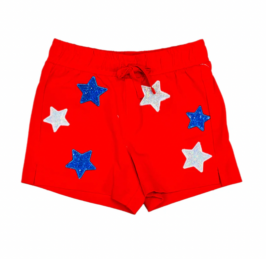 Sequin Star Shorts