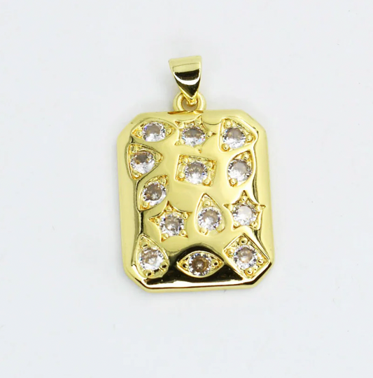 Infinity Crystals Charm - Magpies Paducah