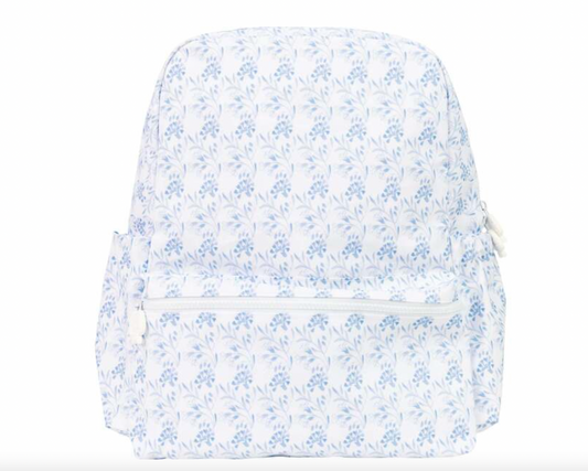 Small Backpack, Navy Floral