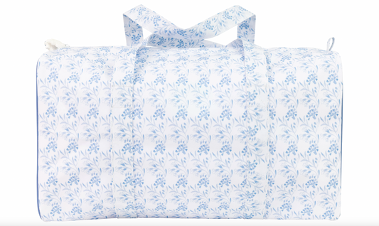 Duffle Bag, Navy Floral - Magpies Paducah