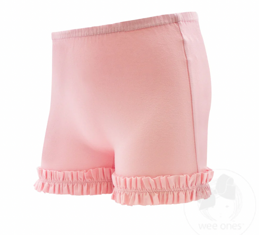 Ruffle Wundershorts, Light Pink - Magpies Paducah