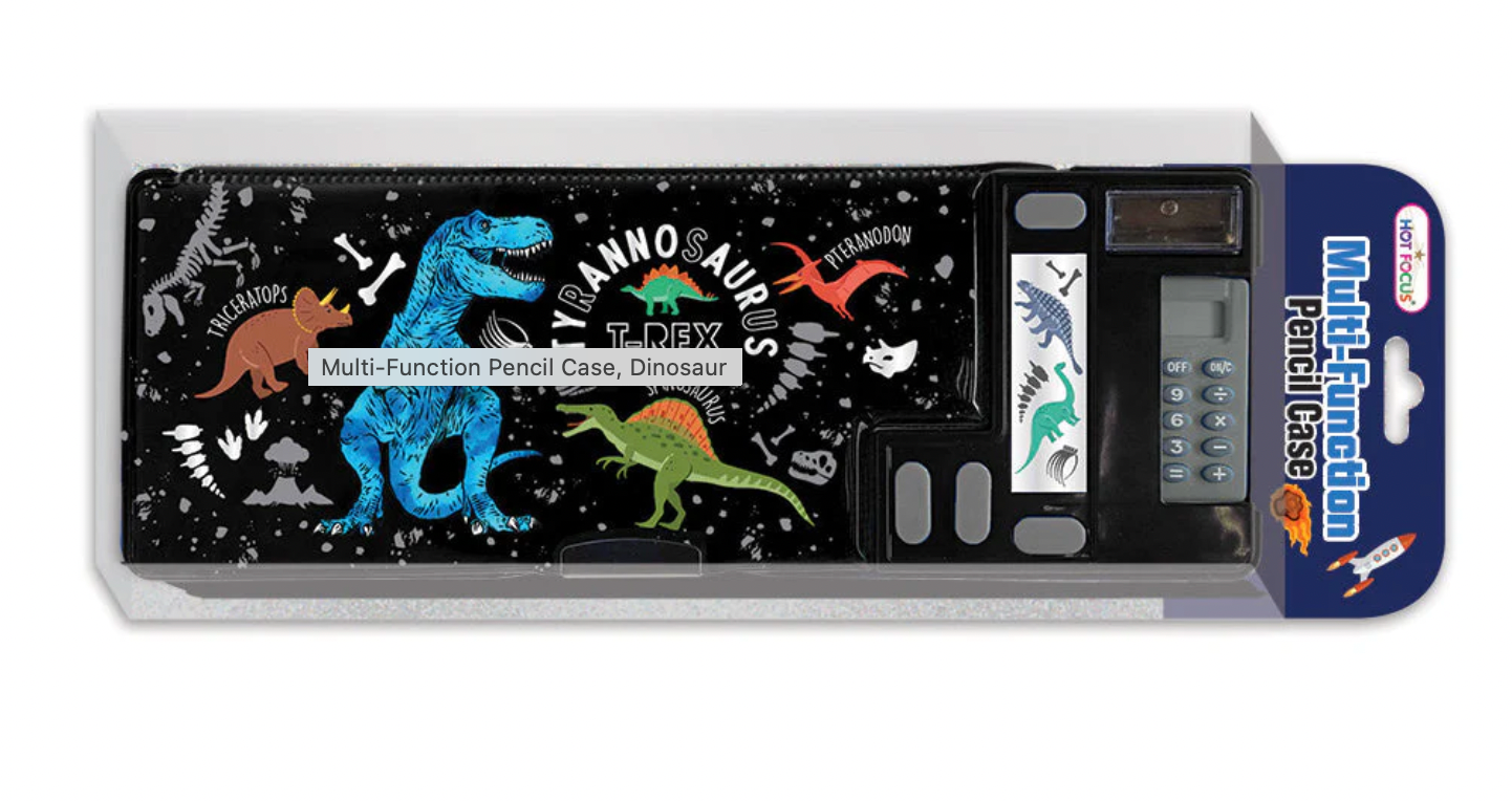 Multi-Function Pencil Case, Dinosaur - Magpies Paducah