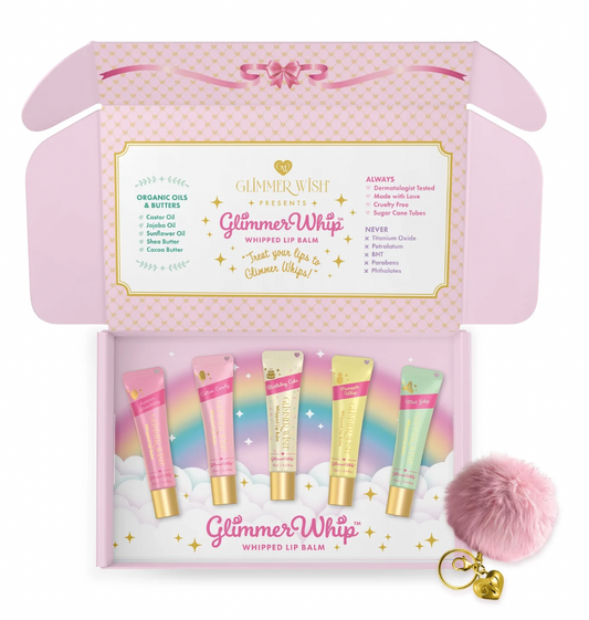 Glimmer Whipped Lip Balm, Dream Set - Magpies Paducah